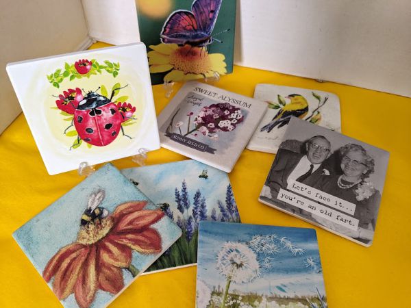 Stoneware Coasters